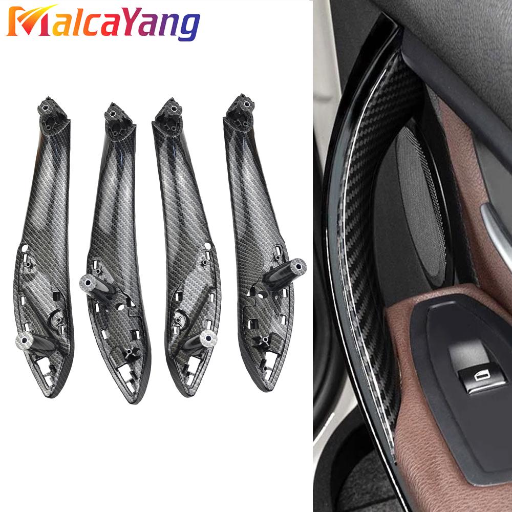 Car Styling 4X Carbon Black Interior Door Panel Handle Pull Trim Cover For BMW 3 Series F30 320d 320dx 320i F31 330d 335dx
Car Styling 4X Carbon Black Interior Door Panel Handle Pull Trim Cover For BMW 3 Series F30 320d 320dx 320i F31 330d 335dx