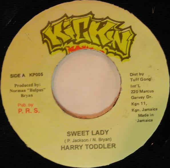 7inch Record HARRY TODDLER - Sweet Lady KP005 Kickin Producti 2000 Jamaica Reggae, Ska & Dub Used
7inch Record HARRY TODDLER - Sweet Lady KP005 Kickin Producti 2000 Jamaica Reggae, Ska & Dub Used