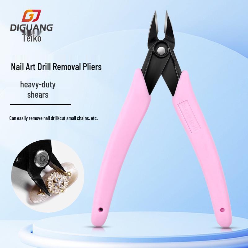 Nail Art Diamond Removal Pliers - Heavy-Duty Tool for Easy Removal of Decorations 1 Piece
Nail Art Diamond Removal Pliers - Heavy-Duty Tool for Easy Removal of Decorations 1 Piece