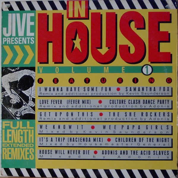 LP Record VARIOUS Jive Presents In House Volume 1 11851JD Jive 1989 US Dance Electronica Used
LP Record VARIOUS Jive Presents In House Volume 1 11851JD Jive 1989 US Dance Electronica Used