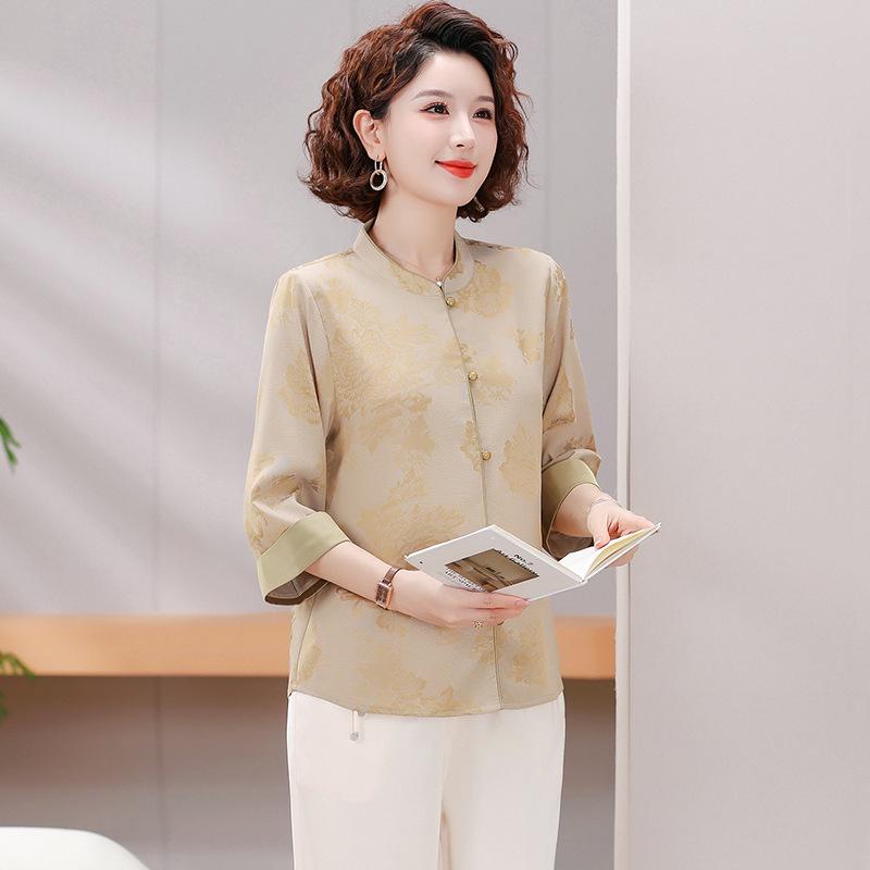 Stylish Summer Seven-Sleeve Tang Suit Cardigan for Women 3XL (60-68 kg) зелений
Stylish Summer Seven-Sleeve Tang Suit Cardigan for Women 3XL (60-68 kg) зелений