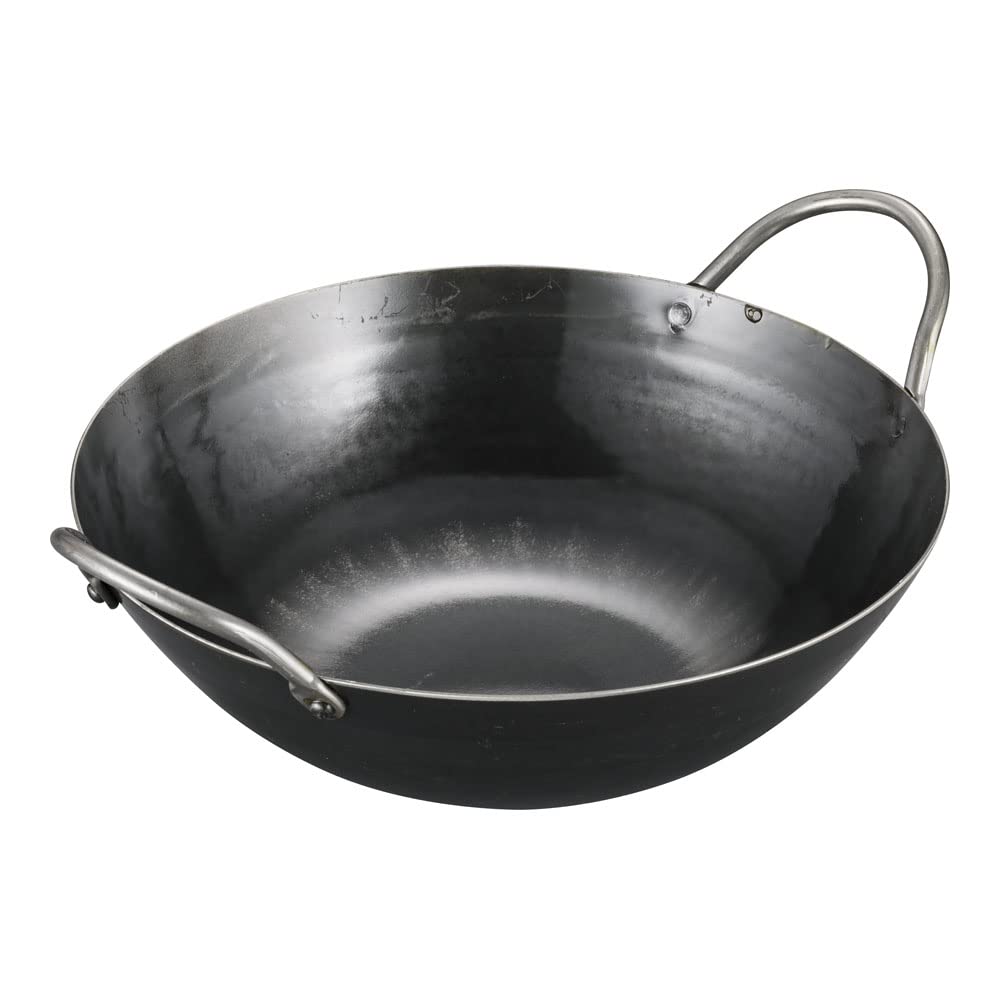 Endo Shoji TKG Wok Two Hands Size 22 Outer Diameter x Depth 225 x 67 Capacity Mass 490 A cute wok that can be cooked and served as Great for camping чорний
Endo Shoji TKG Wok Two Hands Size 22 Outer Diameter x Depth 225 x 67 Capacity Mass 490 A cute wok that can be cooked and served as Great for camping чорний