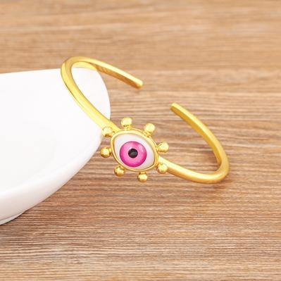 Nidin New Arrival Vintage Gothic Bangle Open Adjustable Evil Eye Bracelets For Women Metal Jewelry Drop Shipping Pulseras Mujer 56-58mm рожевий
Nidin New Arrival Vintage Gothic Bangle Open Adjustable Evil Eye Bracelets For Women Metal Jewelry Drop Shipping Pulseras Mujer 56-58mm рожевий