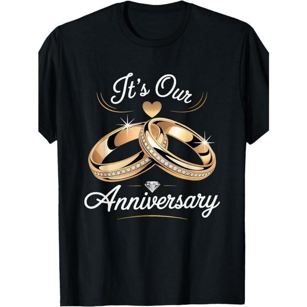 European Sizes This Is Our Wedding Anniversary Shirt for Husband and Wife, Men s T-shirt, Black, Crew Neck, Machine Washable, Gift, XXXXXL чорний
European Sizes This Is Our Wedding Anniversary Shirt for Husband and Wife, Men s T-shirt, Black, Crew Neck, Machine Washable, Gift, XXXXXL чорний