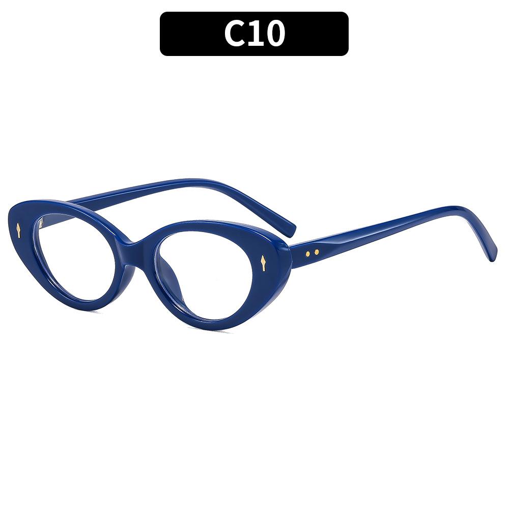 Trendy Small Frame Oval Cat Eye Sunglasses for Men Women Candy Gradient Lens Transparent White Fashion Versatile Sunglasses as pictures
Trendy Small Frame Oval Cat Eye Sunglasses for Men Women Candy Gradient Lens Transparent White Fashion Versatile Sunglasses as pictures