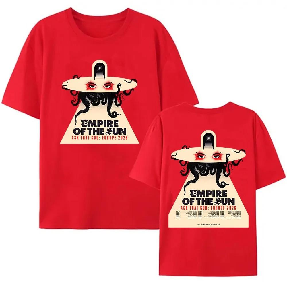 Unisex Streetwear Print Ask That God Europe Tour 2026 Tshirt EMPIRE OF THE SUN Band Fashion Tees Cotton Soft WomenUnisex Tshirt 4XL
Unisex Streetwear Print Ask That God Europe Tour 2026 Tshirt EMPIRE OF THE SUN Band Fashion Tees Cotton Soft WomenUnisex Tshirt 4XL
