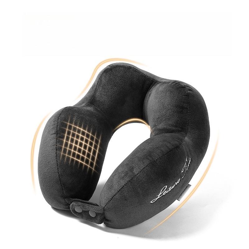 Double Hump U-shaped Pillow Portable Home Office Travel Nap PP Cotton Neck Pillow Neck Support Pillow 360 ° Three-dimensional Multifunctional Pillow 28x28x12cm
Double Hump U-shaped Pillow Portable Home Office Travel Nap PP Cotton Neck Pillow Neck Support Pillow 360 ° Three-dimensional Multifunctional Pillow 28x28x12cm