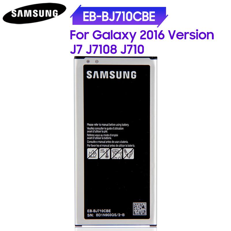 Original Replacement Battery EB-BJ710CBC EB-BJ710CBE For Samsung GALAXY 2016 J7 J7109 J7108 J710F J710K J710H NFC 3300mAh
Original Replacement Battery EB-BJ710CBC EB-BJ710CBE For Samsung GALAXY 2016 J7 J7109 J7108 J710F J710K J710H NFC 3300mAh
