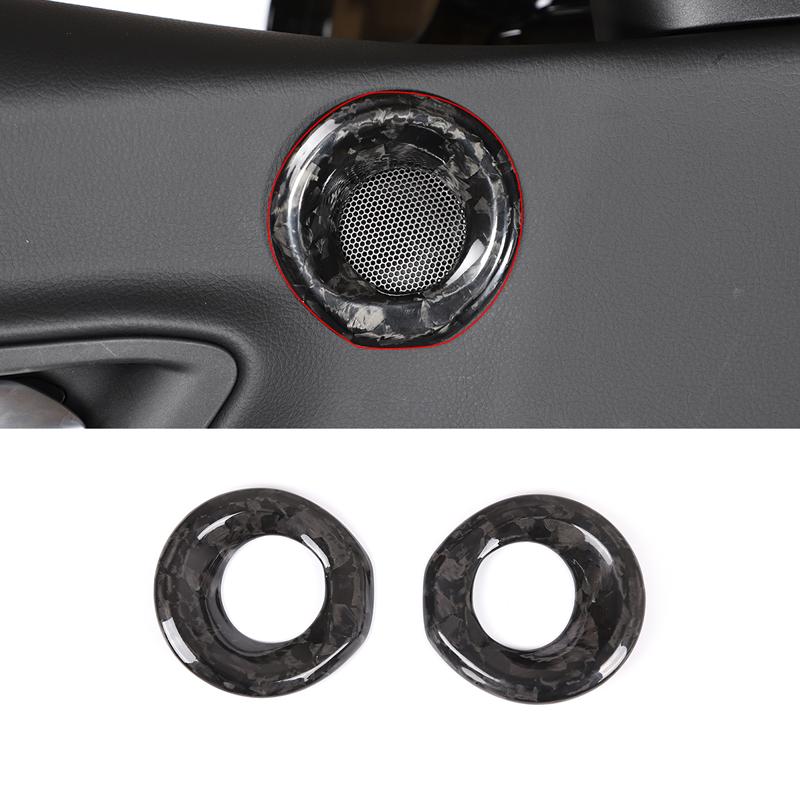 Real carbon fiber For Toyota GR Supra A90 2019-22 Car Door Speaker Ring Trim Sticker Interior Car Accessories
Real carbon fiber For Toyota GR Supra A90 2019-22 Car Door Speaker Ring Trim Sticker Interior Car Accessories