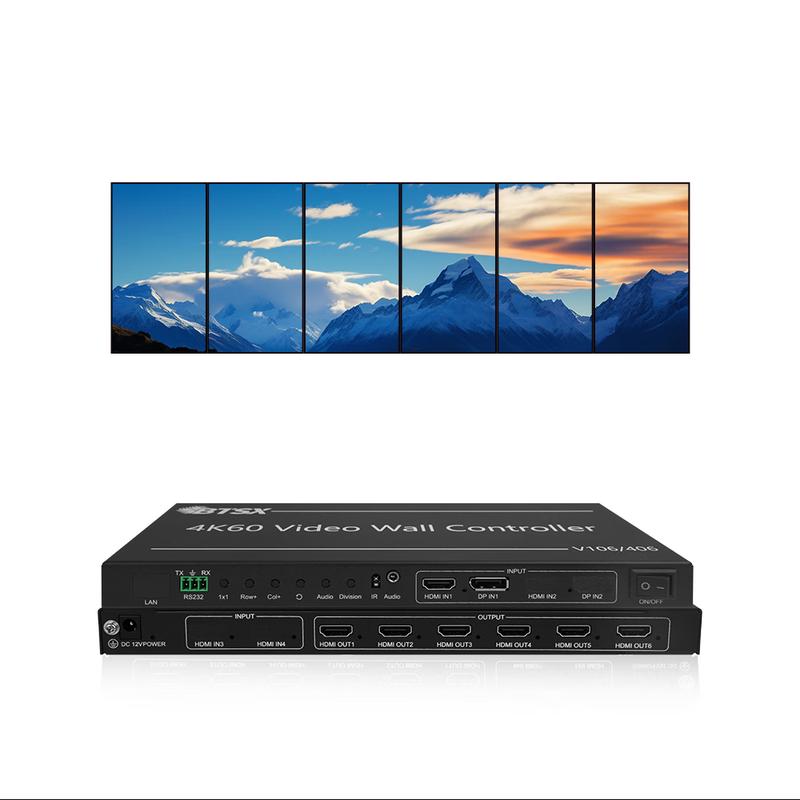 Lishi Technology HDMI 1x9 Video Wall Splicing Processor
Lishi Technology HDMI 1x9 Video Wall Splicing Processor