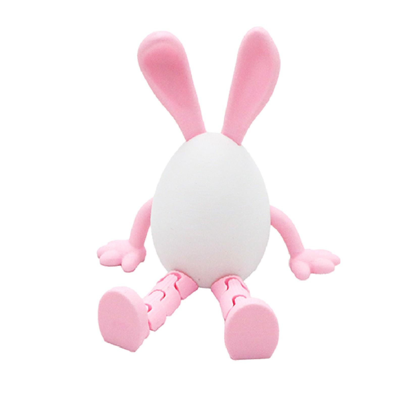 3D Printed Movable Easter Bunny Egg Toy, Creative Gift, Bunny Egg Ornament One Size
3D Printed Movable Easter Bunny Egg Toy, Creative Gift, Bunny Egg Ornament One Size