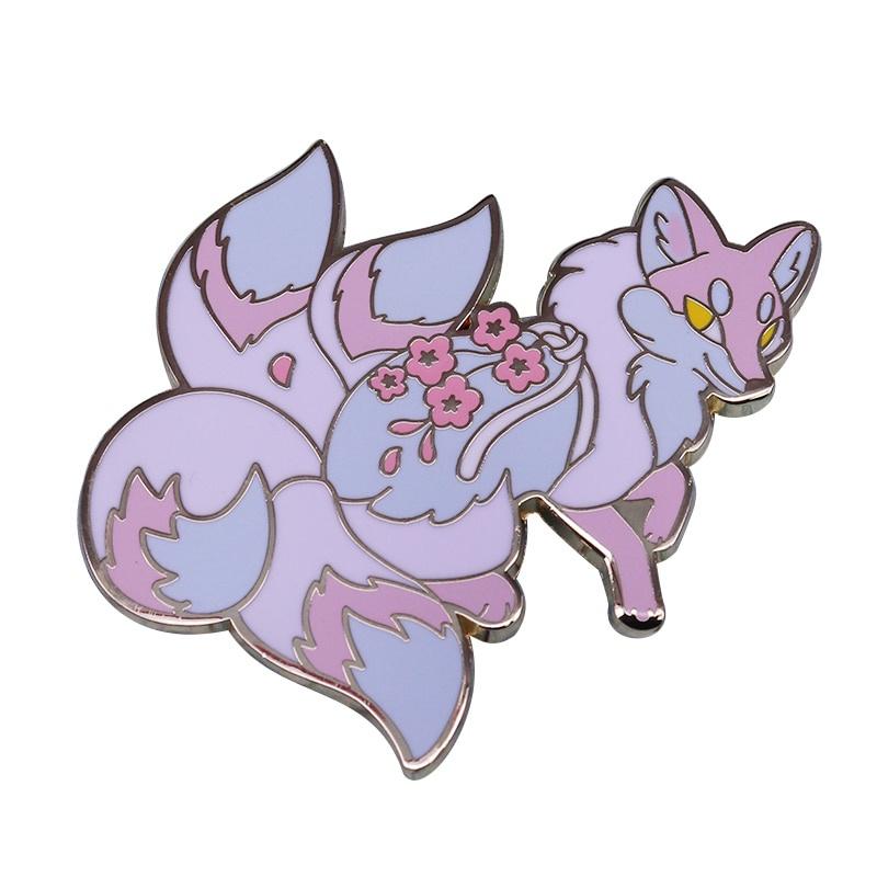 Очарование Четыре Хвостатые Цветочная лиса Hard Enamel Pin Симпатичный Мультфильм Завод Пастель Сакура Брошь Японский Уникальный Мода Kitsunes значок
Очарование Четыре Хвостатые Цветочная лиса Hard Enamel Pin Симпатичный Мультфильм Завод Пастель Сакура Брошь Японский Уникальный Мода Kitsunes значок