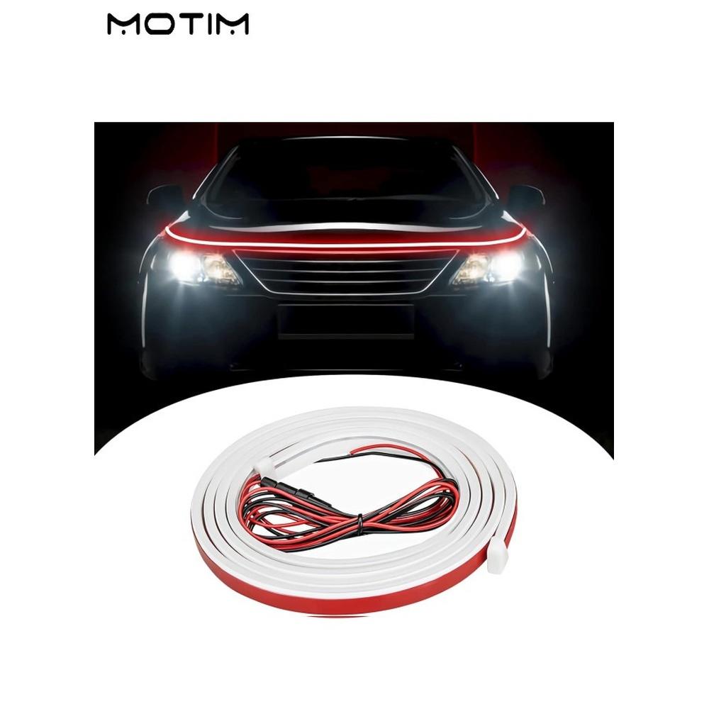 71 Inch Car LED Hood Lights Strip Exterior Headlights Waterproof Car Hood Beam Light Strip Daytime Running Light Strips for Car and Truck (Red)
71 Inch Car LED Hood Lights Strip Exterior Headlights Waterproof Car Hood Beam Light Strip Daytime Running Light Strips for Car and Truck (Red)