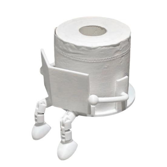 Reading Buddy Toilet Paper Holder 3D Printed Freestanding Toilet Roll Holder Funny Buddy Bathroom Roll Dispenser with Movable Legs for Home Office A білий
Reading Buddy Toilet Paper Holder 3D Printed Freestanding Toilet Roll Holder Funny Buddy Bathroom Roll Dispenser with Movable Legs for Home Office A білий