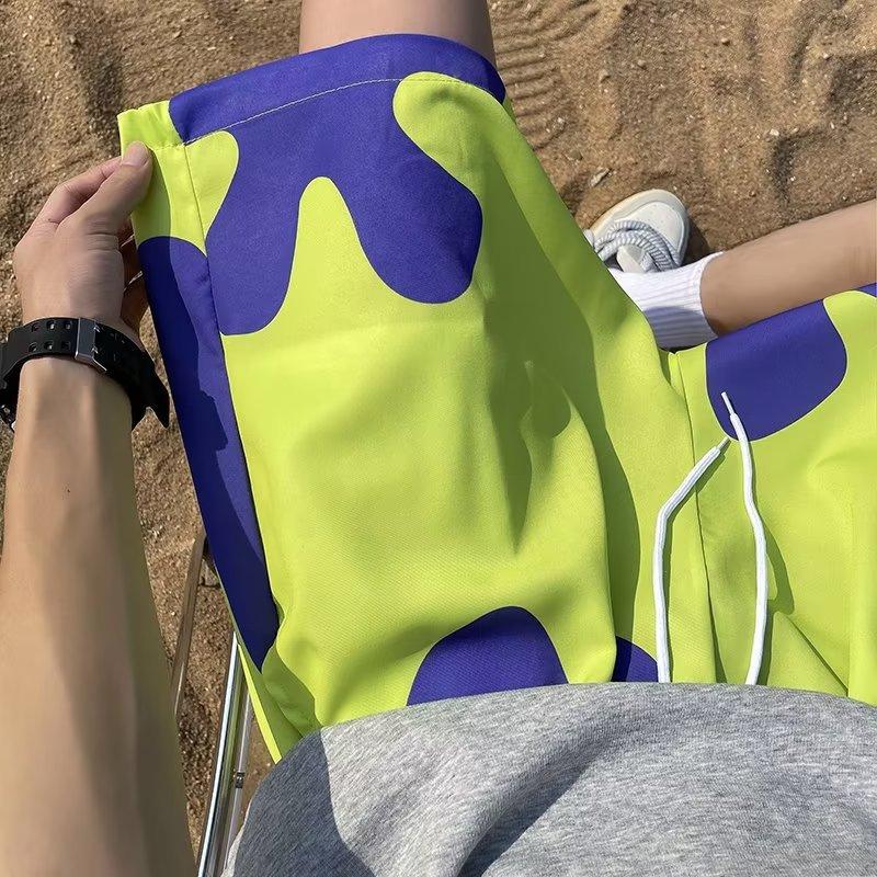 Спортивные шорты мужские парные пляжные брюки повседневные свободные широкие брюки брюки с завязками на пятке летние большие трусы M зелёный
Спортивные шорты мужские парные пляжные брюки повседневные свободные широкие брюки брюки с завязками на пятке летние большие трусы M зелёный