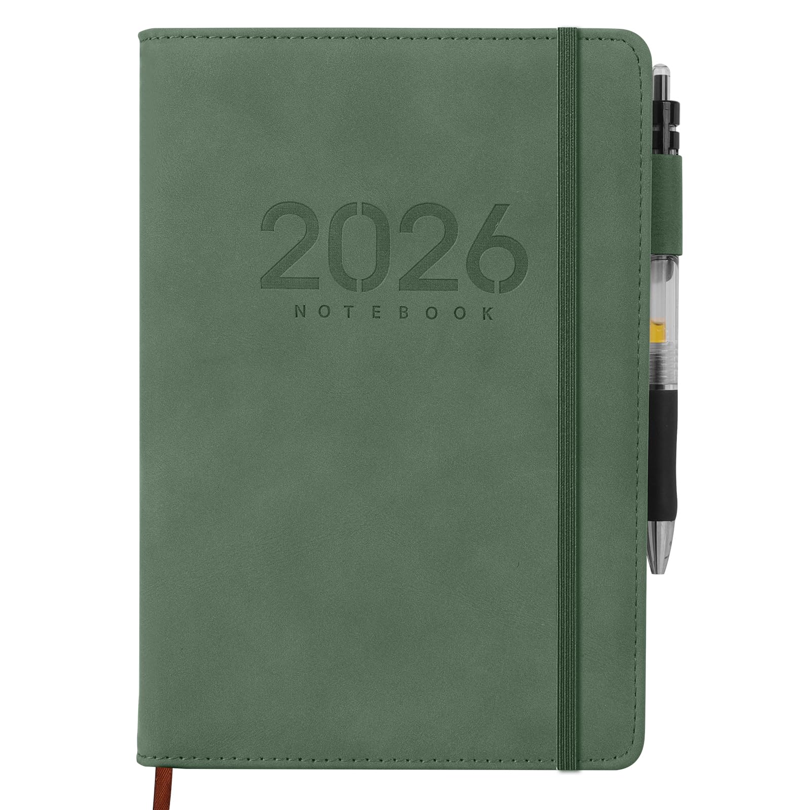 2026 Planner, A5 Diary, Weekly Schedule, 400 Pages, Side Pen Holder, Elastic Band, Classification Search Page, Bookmark, Multi-Function Inner Pages, M
2026 Planner, A5 Diary, Weekly Schedule, 400 Pages, Side Pen Holder, Elastic Band, Classification Search Page, Bookmark, Multi-Function Inner Pages, M