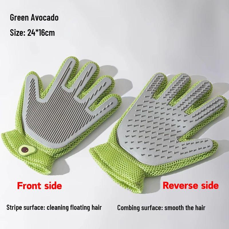 2 в 1 перчатки для кошачьей шерсти, перчатки для удаления шерсти домашних животных, перчатки для ухода за кошками и собаками, расческа для домашних животных, чистая массажная щетка, товары для домашних животных, товары для кошек