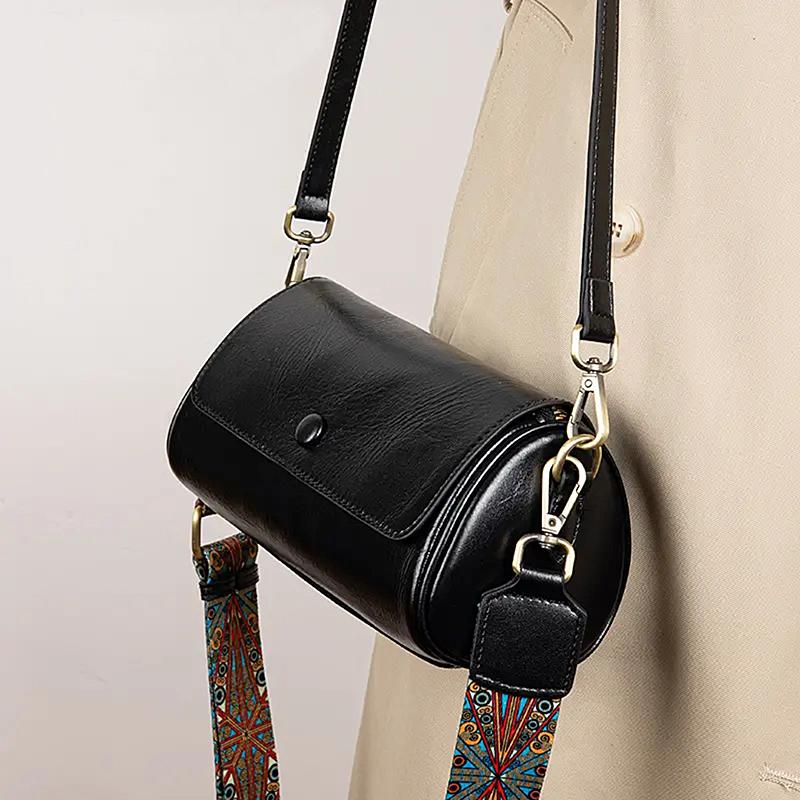 Women s Cow Natural Leather Round Shoulder Bag Female Fashi Cowhide Handbag Lady Designer Luxury Retro Crossbody Bags Ladies 22x10x12cm чёрный
Women s Cow Natural Leather Round Shoulder Bag Female Fashi Cowhide Handbag Lady Designer Luxury Retro Crossbody Bags Ladies 22x10x12cm чёрный