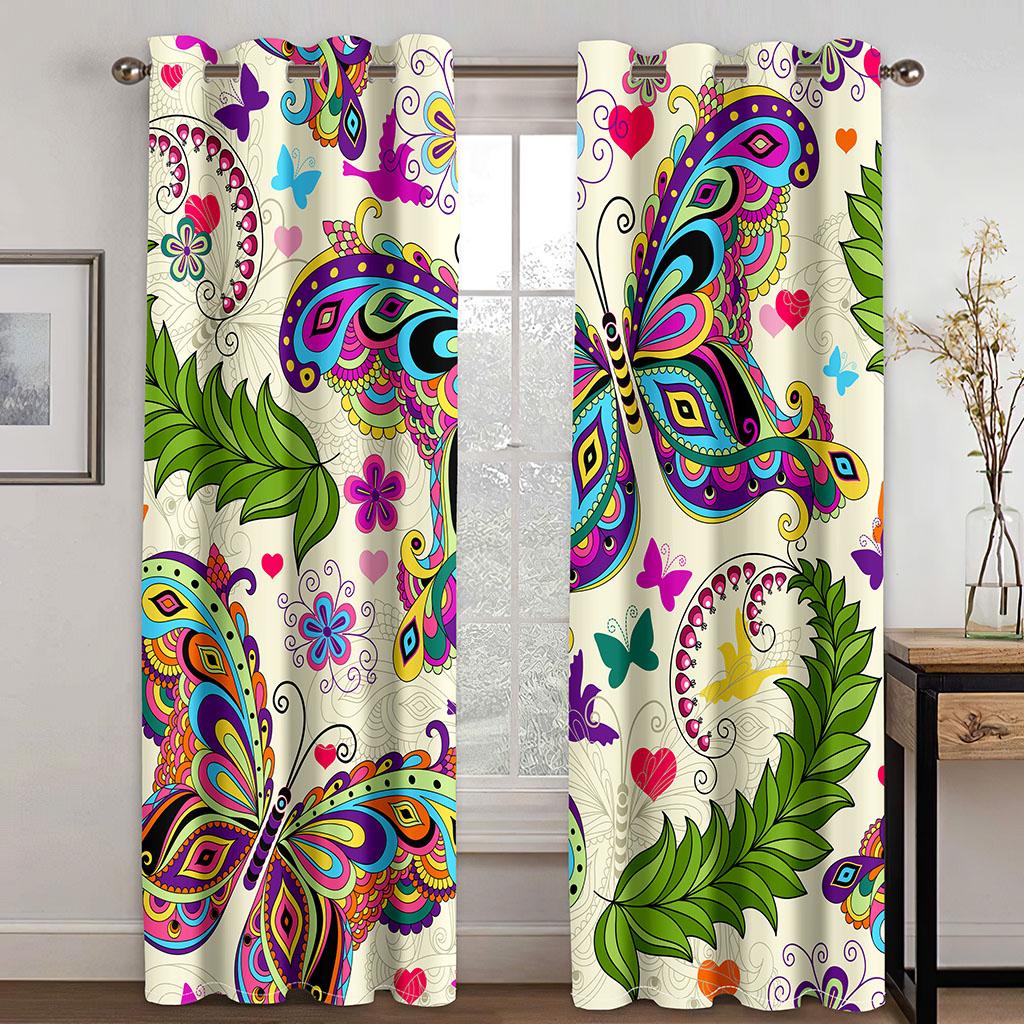 Череп Красочные бабочки 3D шторы алмазный цветок 2 панели подходят для гостиной спальни балкона окна украшения 50W130H(CM)X2PCS&Hook
Череп Красочные бабочки 3D шторы алмазный цветок 2 панели подходят для гостиной спальни балкона окна украшения 50W130H(CM)X2PCS&Hook