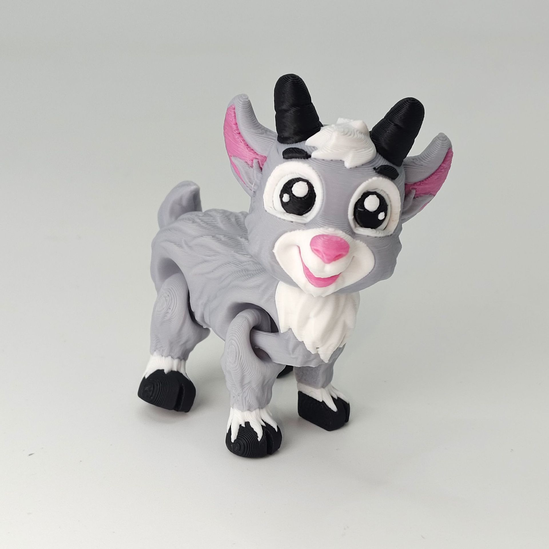 3D Printed Cute Little Lamb Toy Realistic Animals Goats Model Movable Joints Home And Office Desk Ornament Kids Toy Gift
3D Printed Cute Little Lamb Toy Realistic Animals Goats Model Movable Joints Home And Office Desk Ornament Kids Toy Gift