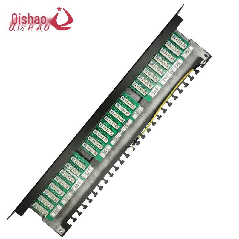Qi Shao Cat5e 24-Port Unshielded Network Patch Panel
Qi Shao Cat5e 24-Port Unshielded Network Patch Panel