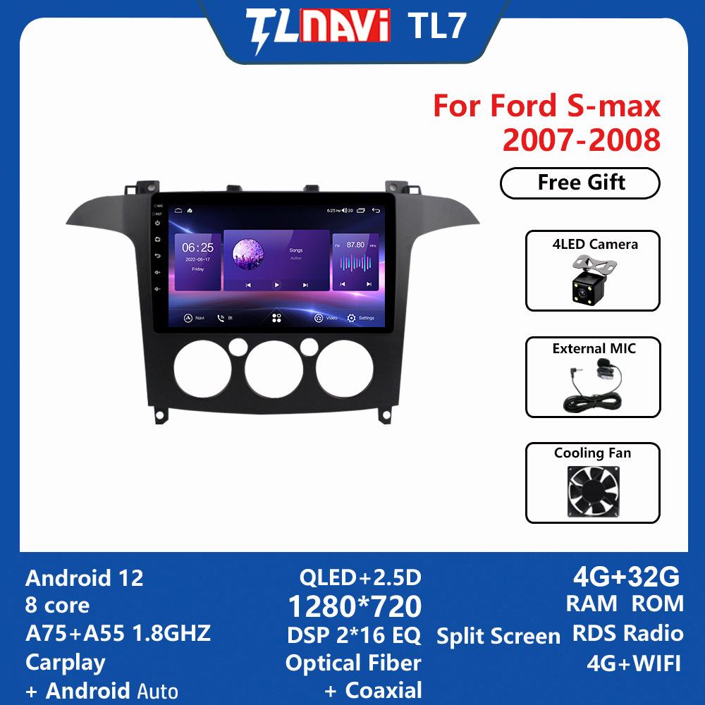 Ford S-MAX 2007-2008 Android-навигатор с большим экраном 9 inches
Ford S-MAX 2007-2008 Android-навигатор с большим экраном 9 inches