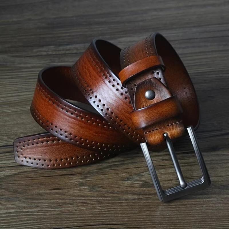 3.8CM Luxury Full Grain Cowhide Retro Genuine Leather Strap Male High Quality Pin Buckle Cintos Ceinture for Jeans 125cm верблюд
3.8CM Luxury Full Grain Cowhide Retro Genuine Leather Strap Male High Quality Pin Buckle Cintos Ceinture for Jeans 125cm верблюд