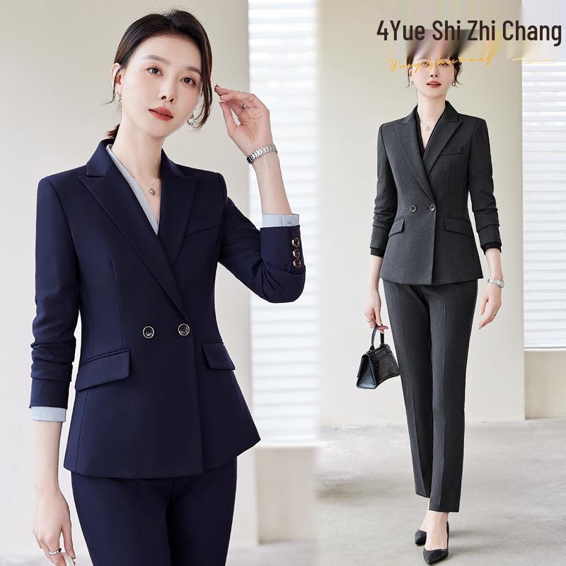 Women s High-End Gray Formal Suit Set for Hotel Reception, Office, and Jewelry Store Uniform XL
Women s High-End Gray Formal Suit Set for Hotel Reception, Office, and Jewelry Store Uniform XL