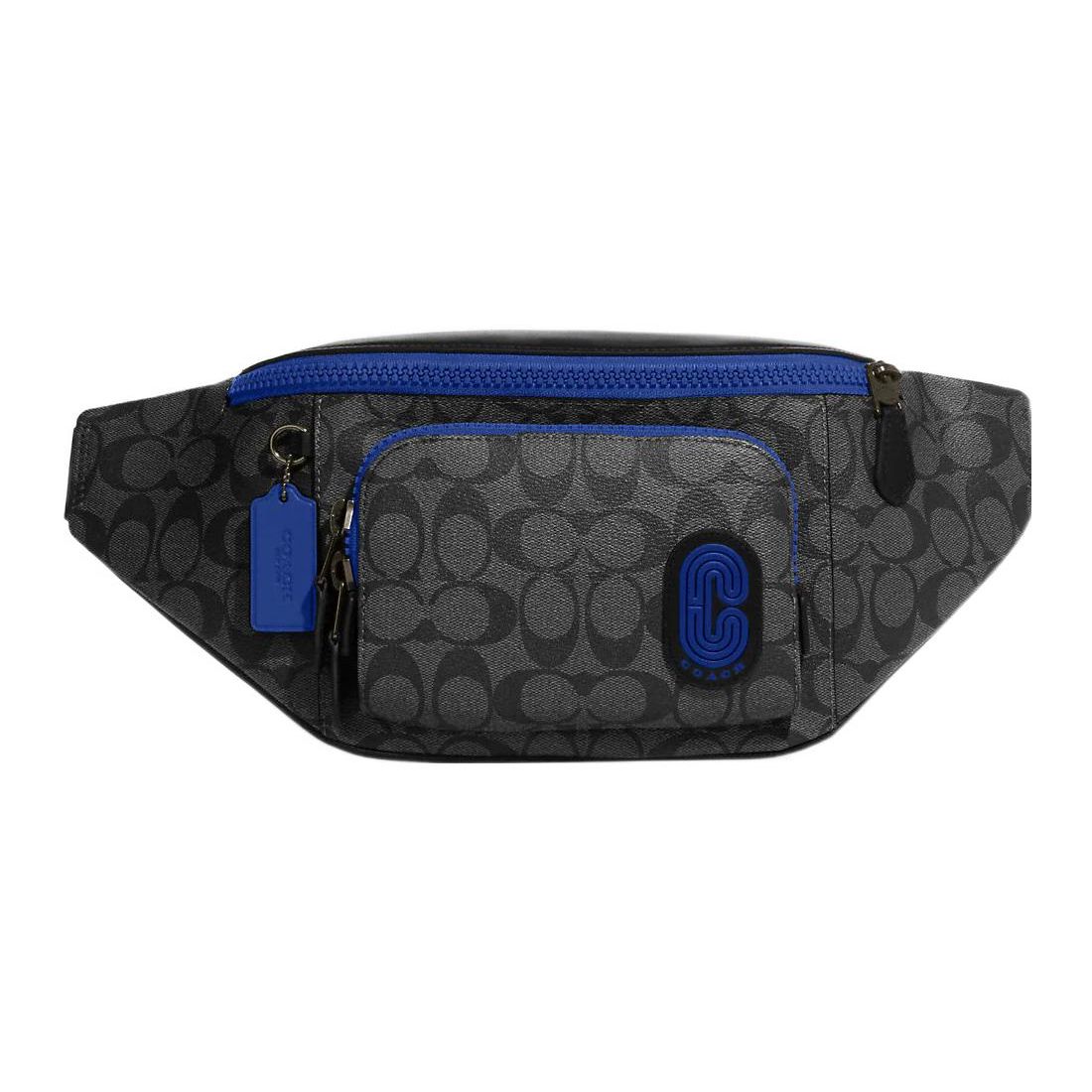 Coach Track 41 Zipper Closure Multi-Functional Pocket Leather Detail Shoulder Crossbody Chest Waist Bag Large Men bags Charcoal-Gray Blue CC019-QBPEM Basic Set (Bag+Dust Bag)
Coach Track 41 Zipper Closure Multi-Functional Pocket Leather Detail Shoulder Crossbody Chest Waist Bag Large Men bags Charcoal-Gray Blue CC019-QBPEM Basic Set (Bag+Dust Bag)