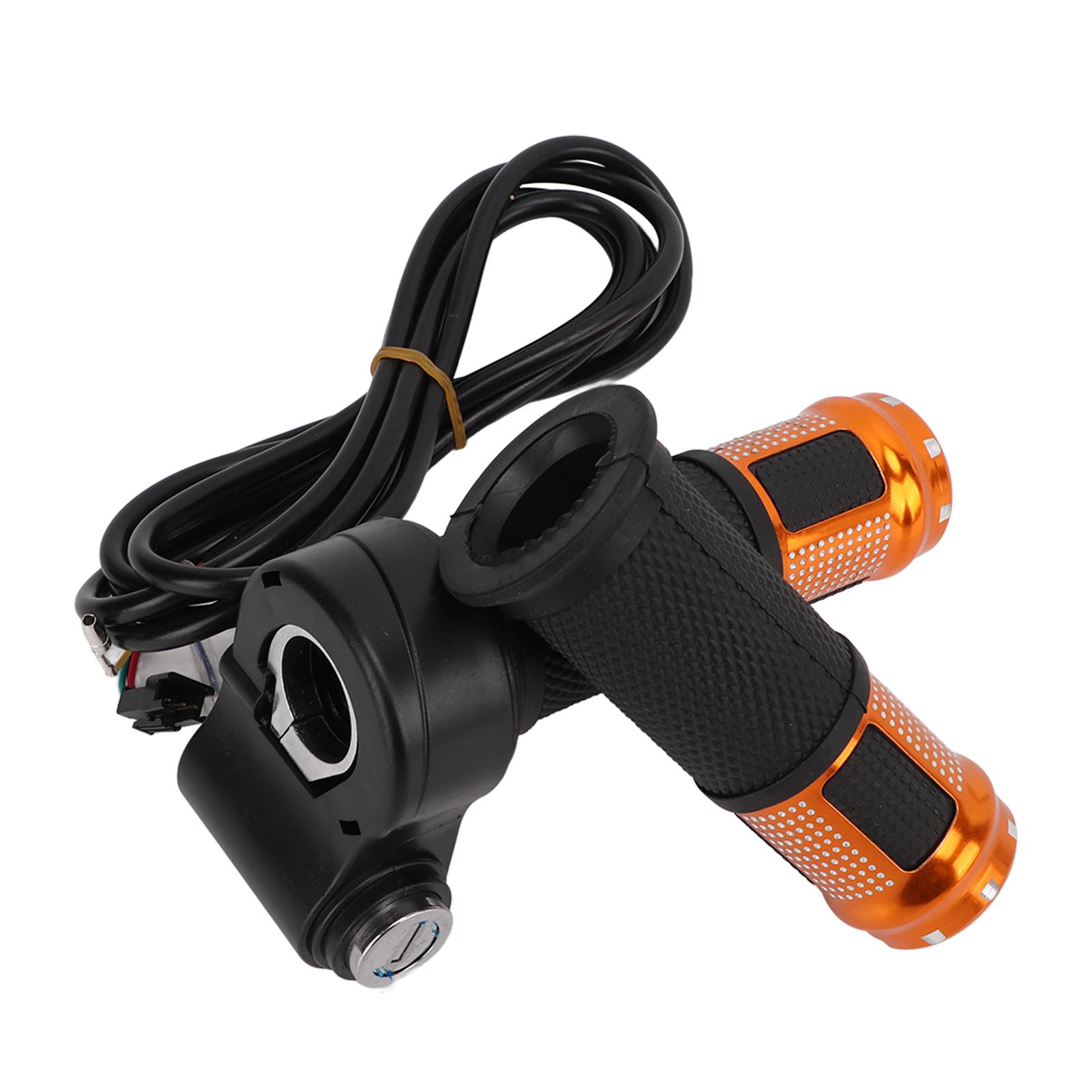 1Pair Thumb Throttle Grip Routine Twist Throttle Handle Grip with Keys for Electric Scooter BikeGold золотой
1Pair Thumb Throttle Grip Routine Twist Throttle Handle Grip with Keys for Electric Scooter BikeGold золотой