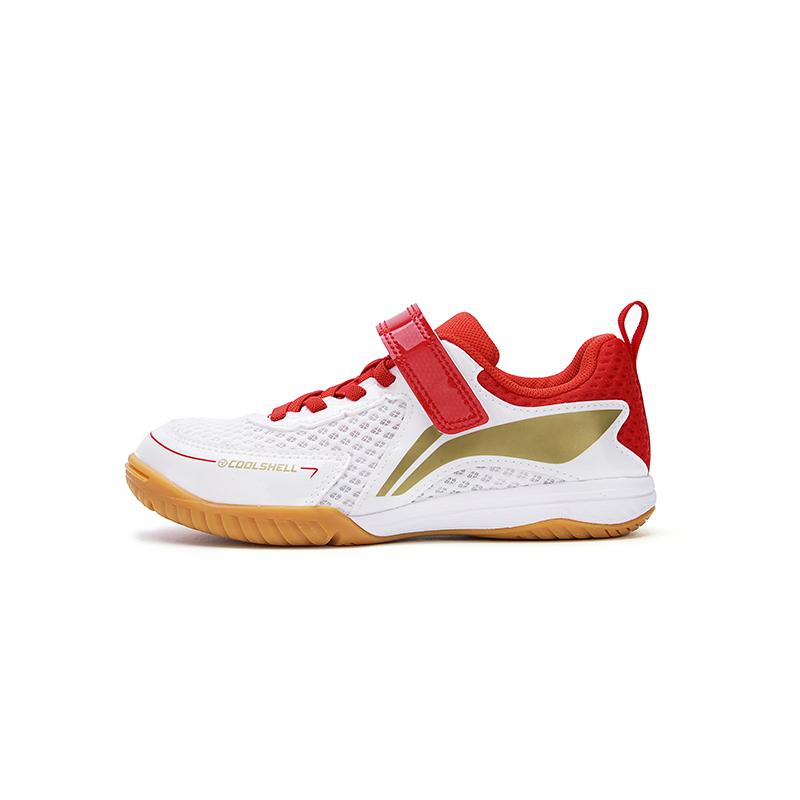 Li Ning Table Tennis Series Sports Comfortable Training Shoes Kids Sneakers White Flame-Red Bright-Gold APPV019-4 30
Li Ning Table Tennis Series Sports Comfortable Training Shoes Kids Sneakers White Flame-Red Bright-Gold APPV019-4 30