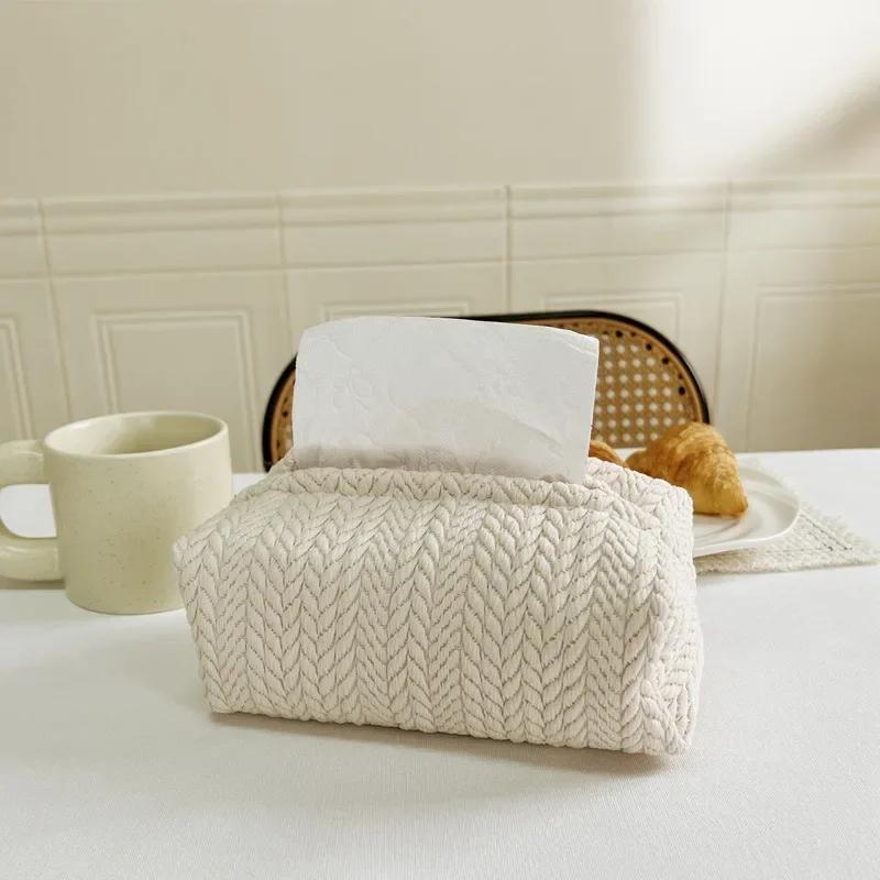 Nordic Ins Wheat Ear Texture Tissue Box Paper Stoarge Bag Cloth Tissue Box Car Tissue Storage Box Living Room Home Decor
Nordic Ins Wheat Ear Texture Tissue Box Paper Stoarge Bag Cloth Tissue Box Car Tissue Storage Box Living Room Home Decor