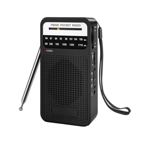 Портативное AM/FM-радио с динамиком, чистым стереозвуком, портативное радио на батарейках с разъемом для наушников 3,5 мм чёрный
Портативное AM/FM-радио с динамиком, чистым стереозвуком, портативное радио на батарейках с разъемом для наушников 3,5 мм чёрный