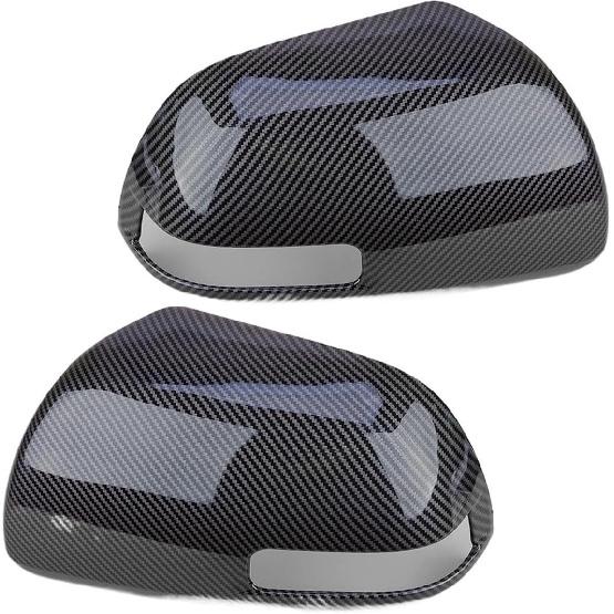1 Pair Exterior Side Door Rear View Mirror Cover Cap With Signal Light Hole Compatible For Toyota Tacoma 2012-2015 Carbon Fiber Style
1 Pair Exterior Side Door Rear View Mirror Cover Cap With Signal Light Hole Compatible For Toyota Tacoma 2012-2015 Carbon Fiber Style