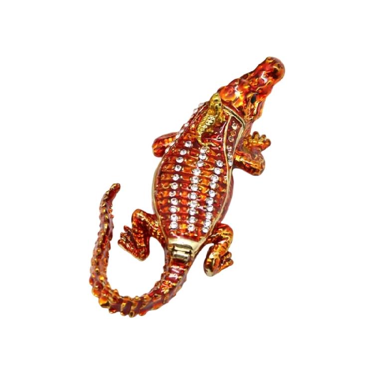Crocodiles Shaped Jewelry Case Secure Locking Systems Storage Space for Rings Earrings Necklaces коричневий
Crocodiles Shaped Jewelry Case Secure Locking Systems Storage Space for Rings Earrings Necklaces коричневий