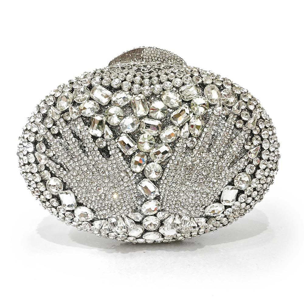 WHTUOHENG Luxury Designer Rhinestone Evening Bags For Ladies Crystal Bling Handbags Two-Hand Clutches for Party And Wedding 18cmX11cmX6cm серебряный
WHTUOHENG Luxury Designer Rhinestone Evening Bags For Ladies Crystal Bling Handbags Two-Hand Clutches for Party And Wedding 18cmX11cmX6cm серебряный