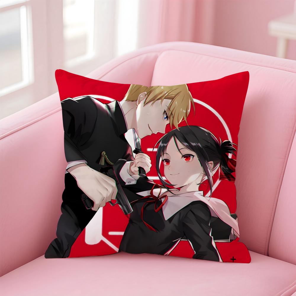 K-Kaguya-sama L-Love Is War Cushion Cover Home & Car Multi-Scene Pillow Cover - Reversible, Soft & Durable for Daily Use 30X30cm
K-Kaguya-sama L-Love Is War Cushion Cover Home & Car Multi-Scene Pillow Cover - Reversible, Soft & Durable for Daily Use 30X30cm