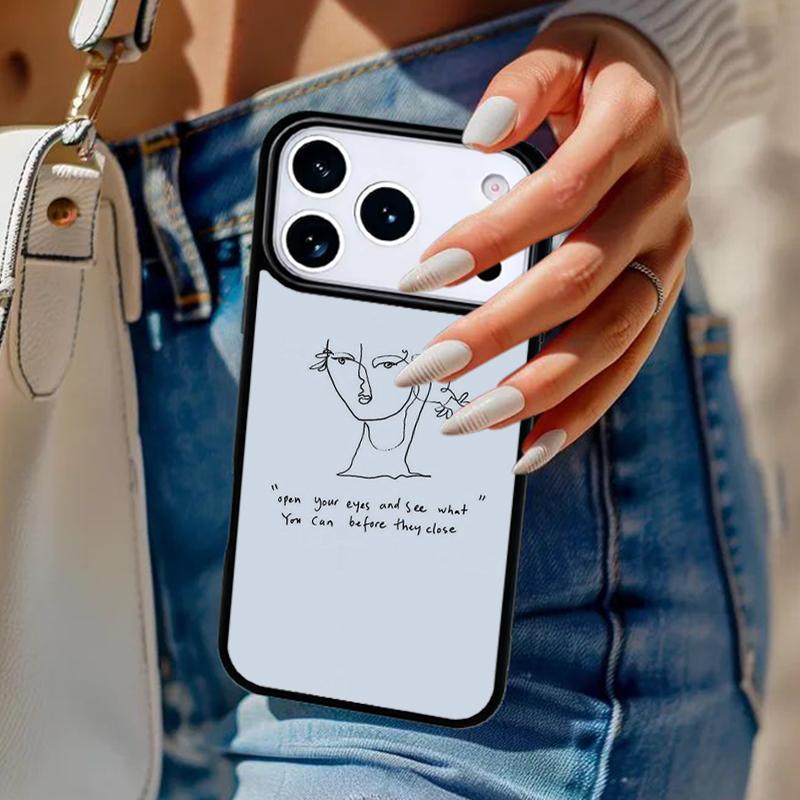 art quotes Phone Case For iPhone 17 Air 14 15 13 12 Max Cover For Apple 14 15 16 16e 11 Pro Max Plus Coque iPhone 14pro max
art quotes Phone Case For iPhone 17 Air 14 15 13 12 Max Cover For Apple 14 15 16 16e 11 Pro Max Plus Coque iPhone 14pro max