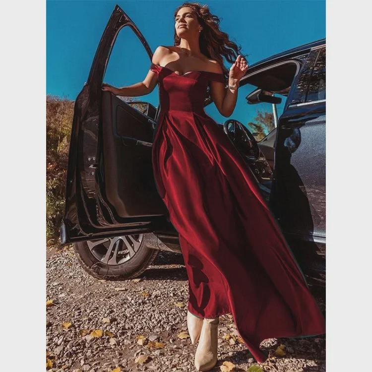 European & American Women s V-Neck Solid Color Long Retro Evening Dress Extra Extra Extra Large
European & American Women s V-Neck Solid Color Long Retro Evening Dress Extra Extra Extra Large