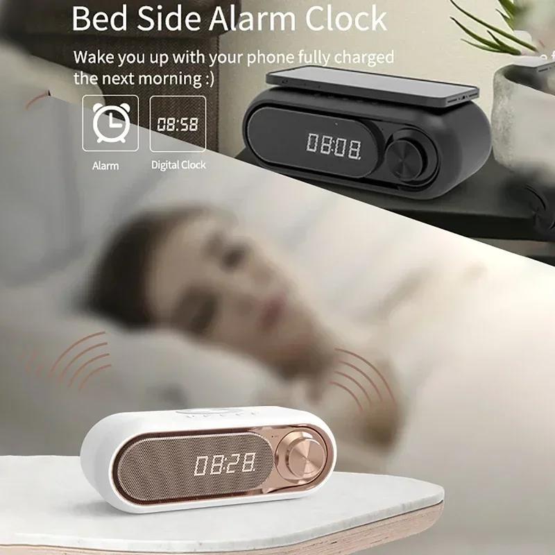 Wireless Bluetooth Speaker HIFI TF Card FM Radio Soundbar Music Box Soundbar Home Bedroom Student Clock Clock Dual Alarm Support
Wireless Bluetooth Speaker HIFI TF Card FM Radio Soundbar Music Box Soundbar Home Bedroom Student Clock Clock Dual Alarm Support