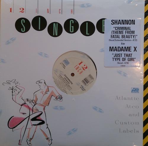 12-дюймовая пластинка SHANNON / MADAME X - Criminal / Just That Type Of Girl 086638 Atlantic 1987 US Танцевальная и Электронная Б/У
12-дюймовая пластинка SHANNON / MADAME X - Criminal / Just That Type Of Girl 086638 Atlantic 1987 US Танцевальная и Электронная Б/У