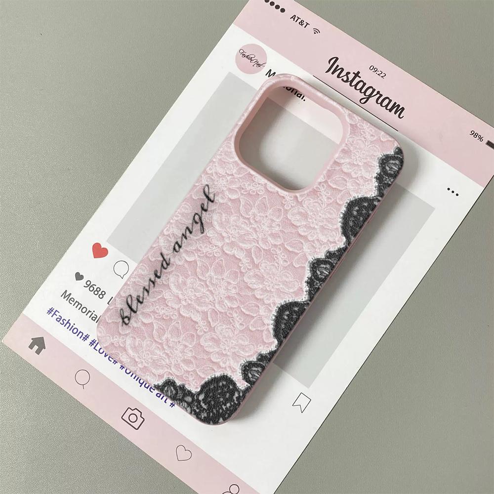 Pink and Black Lace Patterns Phone Case For iPhone 17 17Air 16 15 14 13 12 11 Pro Max Sexy Aesthetics Silicone Soft Cover Funda iPhone 13
Pink and Black Lace Patterns Phone Case For iPhone 17 17Air 16 15 14 13 12 11 Pro Max Sexy Aesthetics Silicone Soft Cover Funda iPhone 13