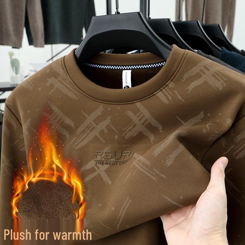 Men s Velvet-Lined Winter Hoodie: Trendy Printed Pullover with Long Sleeves and Round Neck. L хакі
Men s Velvet-Lined Winter Hoodie: Trendy Printed Pullover with Long Sleeves and Round Neck. L хакі