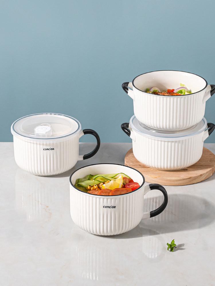 Kawashima Microwaveable Ceramic Lunch Box with Lid for Office Workers 6.5-inch Handle Bowl
Kawashima Microwaveable Ceramic Lunch Box with Lid for Office Workers 6.5-inch Handle Bowl