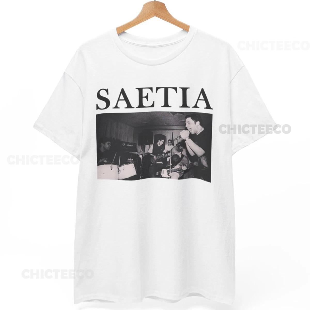 Saetia T-Shirt 90s Screamo Post-Hardcore Emo Music Unisex Tee 3XL
Saetia T-Shirt 90s Screamo Post-Hardcore Emo Music Unisex Tee 3XL