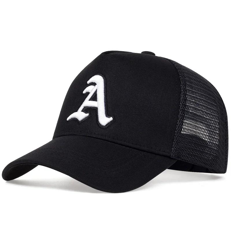 Unisex Gothic Letter A Embroidery Baseball Net Caps Spring Summer Outdoor Adjustable Casual Hats Dad Hat Sunscreen Hat
Unisex Gothic Letter A Embroidery Baseball Net Caps Spring Summer Outdoor Adjustable Casual Hats Dad Hat Sunscreen Hat
