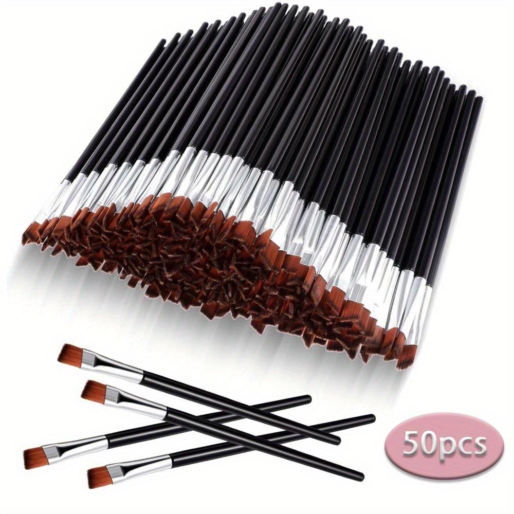 50 шт. Одноразовые скошенные кисти для окрашивания бровей (черный) - Кисть для макияжа глаз для растушевки подводки, оптовый салонный инструмент для красоты, косметические принадлежности для косметолога brow brush Silver
50 шт. Одноразовые скошенные кисти для окрашивания бровей (черный) - Кисть для макияжа глаз для растушевки подводки, оптовый салонный инструмент для красоты, косметические принадлежности для косметолога brow brush Silver