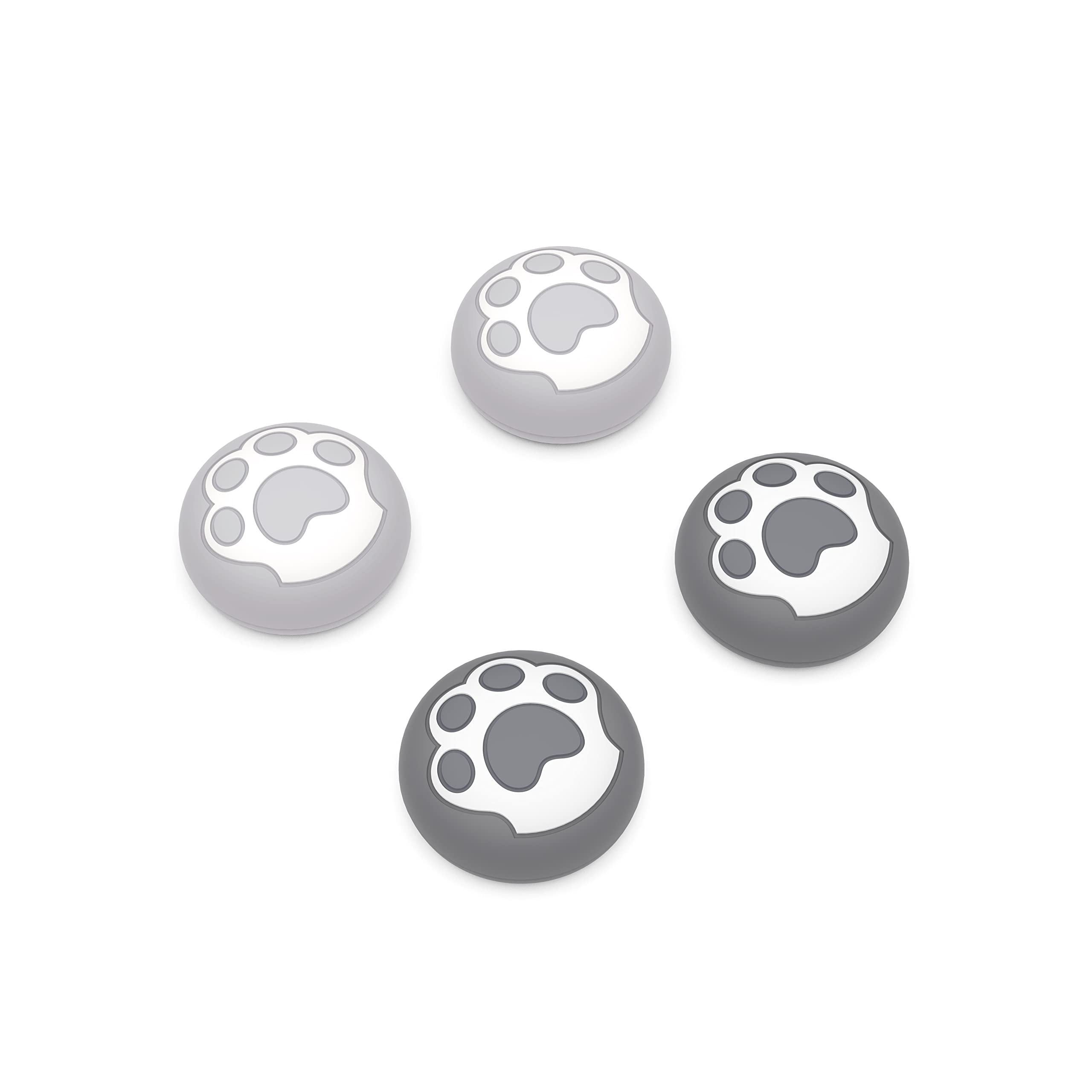 Cute thumb grip cap for PlayVital PS5 and PS4 silicone analog stick cap cover for Xbox Series thumbstick cap for Switch Pro controllers paw Gray
Cute thumb grip cap for PlayVital PS5 and PS4 silicone analog stick cap cover for Xbox Series thumbstick cap for Switch Pro controllers paw Gray