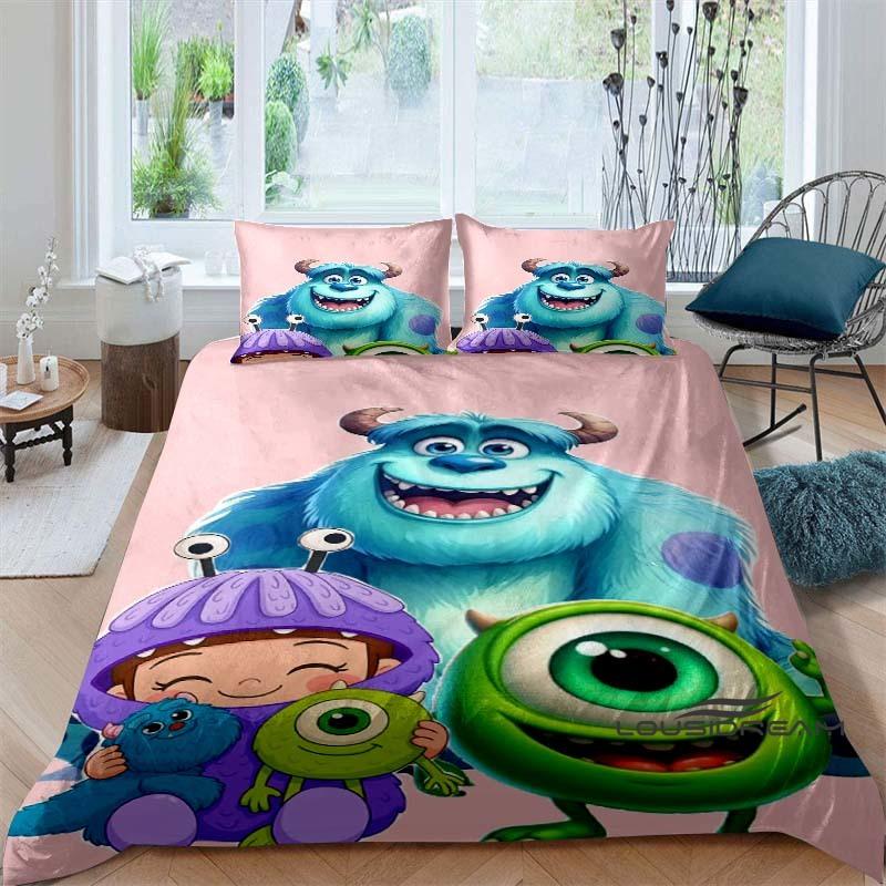 3-piece Disney Monsters, Inc. Bedding Set, Cartoon Pattern Duvet Cover Set, Includes Pillowcases, Filling Not Included. 135x200cm
3-piece Disney Monsters, Inc. Bedding Set, Cartoon Pattern Duvet Cover Set, Includes Pillowcases, Filling Not Included. 135x200cm