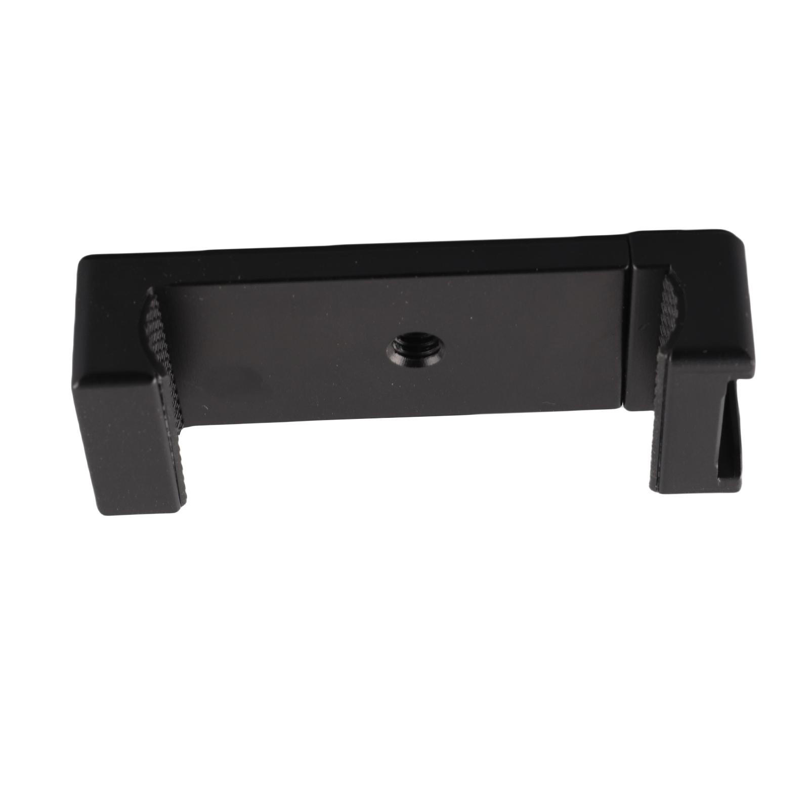 Universal All‑Metal Mobile Phone Clamp with 1 4 in Screw Holes Tripod Mount Adapter Adjustable Width
Universal All‑Metal Mobile Phone Clamp with 1 4 in Screw Holes Tripod Mount Adapter Adjustable Width